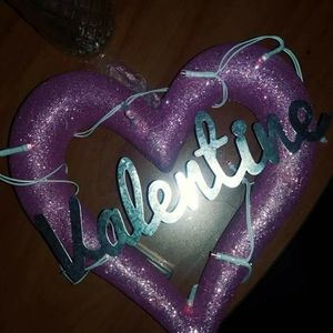 Valentine's Day heart wreath